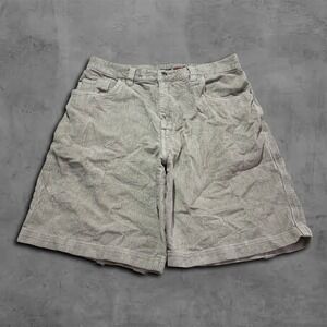 Y2K Relaxed Tan Quiksilver Skater Corduroy 2000s Shorts